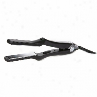 Croc Turbolon Titanium 1   Flatiron/straightner, Black