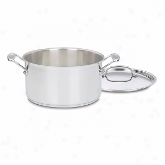 Cuisinart 744-24 Chef's Classic Stainless 6-quart Sauce Pot W/cover