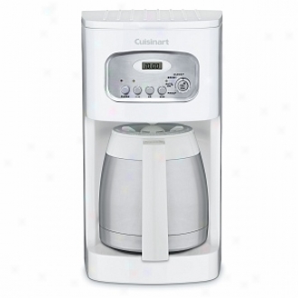 Cuisinart Dcc-1150 10-cup Thermal Programmable Coffeemaker, White