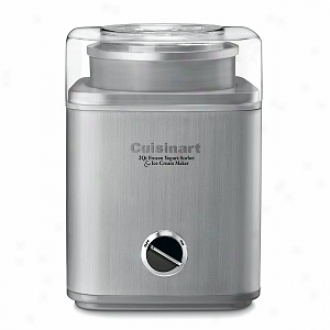 Cuisinart Ice-30bc Pure Indulgence 2-quart Frozen Yogurt-sorbet Ice Cream Maker