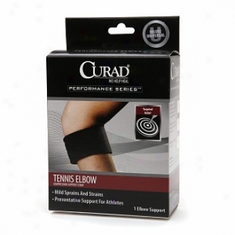 Curad Tennis Elbow Strap, Deluxe, Universal, 21 Inches