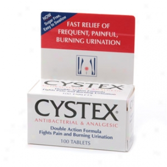 Cystex Fights Pain And Burning Urination, Tablets