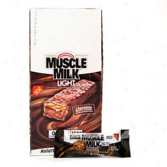 Cytosport Muscle Milk Light Bars, Chocolate Peanut Caramel