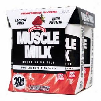 Cytosport Muscle Milk Protein Shake, Strawberries N' Creaj