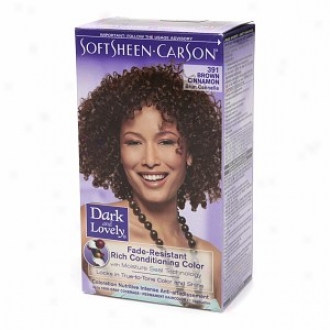 Dark And Lovely Fade-resistant Rich Conditioning Color Permanent Hair Color, 391 Brown Cinnamon