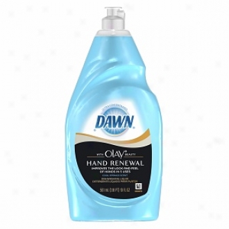 Dawn Ultra Hand Renewal Dishwashing Liquid, Cool Springs