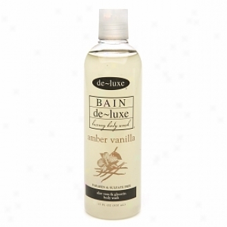 De-luxe Bain Body Wash, Amber Vanilla