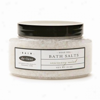 De-lxe Bain Dead Sea Bath Salts, Rosemary Mint