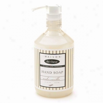 De-luxe Maison Hand Soap, Amber Vanilla