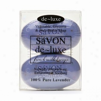 De-luxe Savon Bar Soap, Pure Lavender