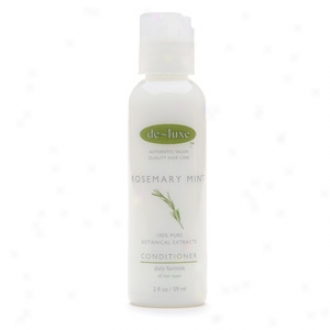 De-luxe Travel Size Conditioner, Rosemary Mint