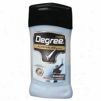 Degree Men Adrelaline Series, Antiperspirant & Deodorant Solid, Everest