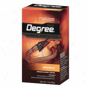 Degree Men Clinical Protection Trisolid Antiperspirant & Deodorant Solid, Adventure