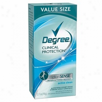Degree Women Clinical Protection Motiondense Antiperspirant &Delineate; Deodorant Solid, Active Clean