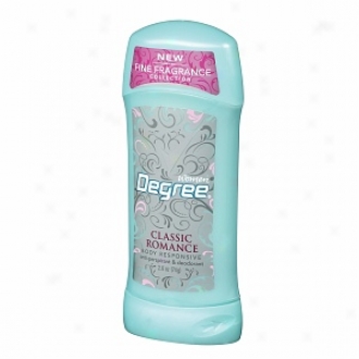 Degree Women Fine Fragrance Collection, Body Responsive Antiperspirant & Deodorant, Classic Romance