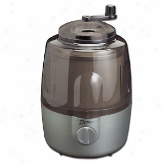 Deni Automatic Ice Cream Maker With Candy Crusher, Platinum