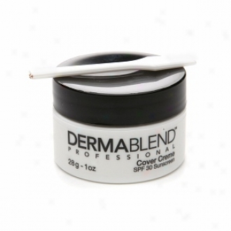 Dermablend Cover Cr??me Through  Spf 30 Sunscreen, Chroma 1-1/4 - Almond Beige