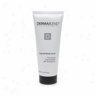 Dermablend Leg And Body Cover With Spf 15 Sunscreen, Beige