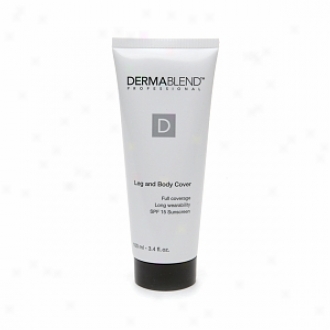 Dermablend Leg And Body Cover With Spf 15 Sunscreen, Fair