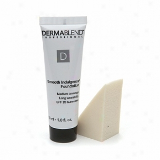 Dermablend Smooth Indulgence Foundation With Spf 20 Sunscreen, Soft Mahogany