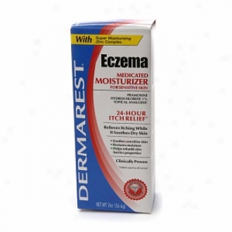 Dermarest Eczema Medicated Moisturizer, For Sensitive Skin