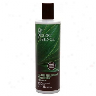 Desert Essencs Tea Tree Replenishing Conditioner, With Peppermint And Yucca