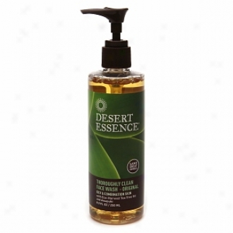 Desert Essence Thoroughly Clean Confront Wash With Organic Tea Tree Oil Ajd Awapuhi