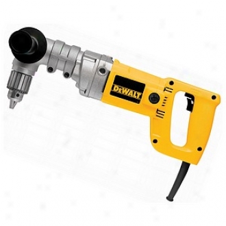 Dewalt 1/2  Right Angle Drill Kit With Party Hande Dw120k