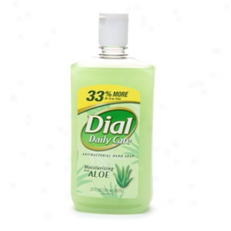 Dial Daily CareA ntibacterial Hand Soap Moisturizing With Aloe, Refill