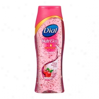 Dial Nutriskin  Body Wash With Fruit Oil, Cherry Seed Oil & Mint