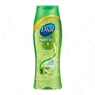 Dial Nutriskin Body Wash With Fruit Oil, Grspe Seed Oil & Lemongrass