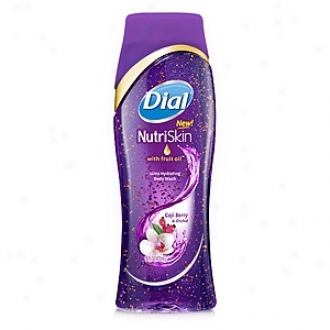 Dial Nutriskin Bodywash With Fruit Oil, Goji Berry And Orchid