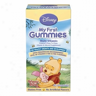 Disne yMy First Gunmies Children's Multivitamin, Winnie The Pooh