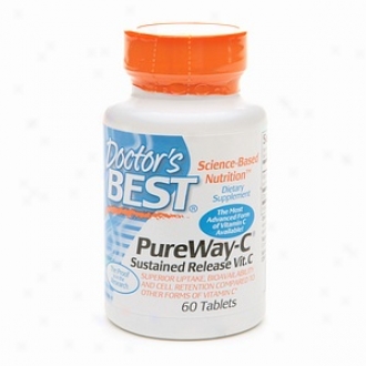 Doctor's Best Pureway-c Sustained Release Vitamin C, Tablets