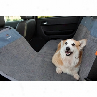 Dog About Reaf Seat Protector For Cars, Suvs, Minivans And Extended Cab Pickups, Sttel, Slate And Ingot