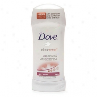 Dove Advanced Beauty, Clear Sound Antiperspirant & Deodorant, Skin Renew