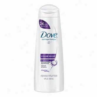 Dove Damage Therapy Volume Boost Shampoo, Extra Volume