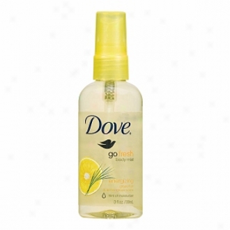 Dove Go Fresh Body Mist, Energizing: Grapefruit & Lemongrass