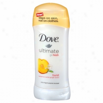 Dove Go Fresh Ultimate Antiperspirant & Deodorant, Burst: Nectarine & White Ginger