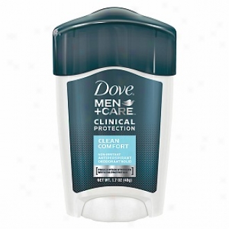 Dove Men+care Clinical Protection Antiperspirant & Deodorant, Clean Comfort