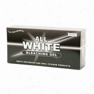 Dr. Collins All White Bleaching Gel, 10% Carbamide Peroxide - 3 Syringe Refill