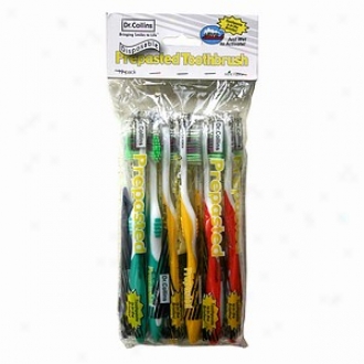 Dr. Collins Prepasted Disposable Toothbrush, Assorted Colors