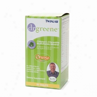 Dr Greene Childrens Chewable Multivitamin/mineral, Orange