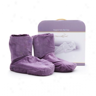 Dreamtime Pamperes Soles Foot Cozys, Lavender