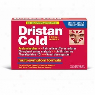 Dristan Multi-symptom Nasal Decongestant, Coated Tablets