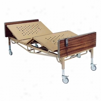 Drive Medical Heavy Service Bariatric Hospital Bed And 1 Pair T Rails, 600 Pound Limit