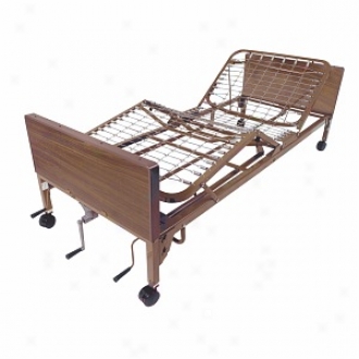 Prosecute Medical Manual Hospital Bed And Half Length Side Rails