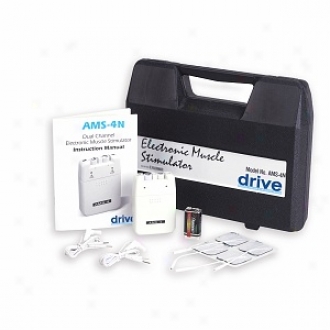 Drive Medical Movable Electronic Muscle Stimulator W Timer & Carrying Case