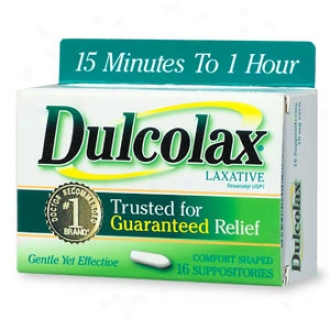 Dulcolax Laxative Comfort Shaped Suppositories