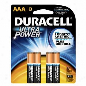 Duracell Ultra Poweer Alkaline Batteries, Aaa